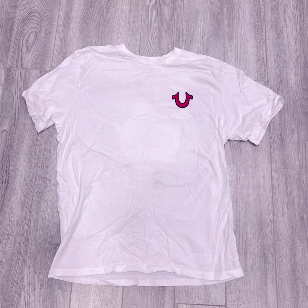 True religion white and red t-shirt - Picture 2 of 2